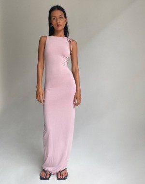 Women's Motel Rocks Elinor Maxi Dress Pink | GWU992BT