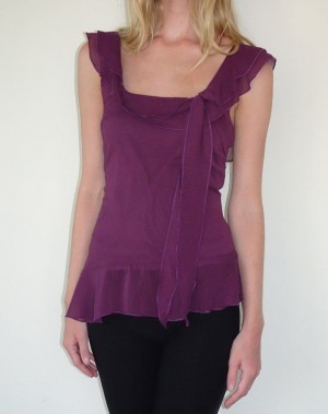 Women's Motel Rocks Piro Vest Purple | VHM2618SA