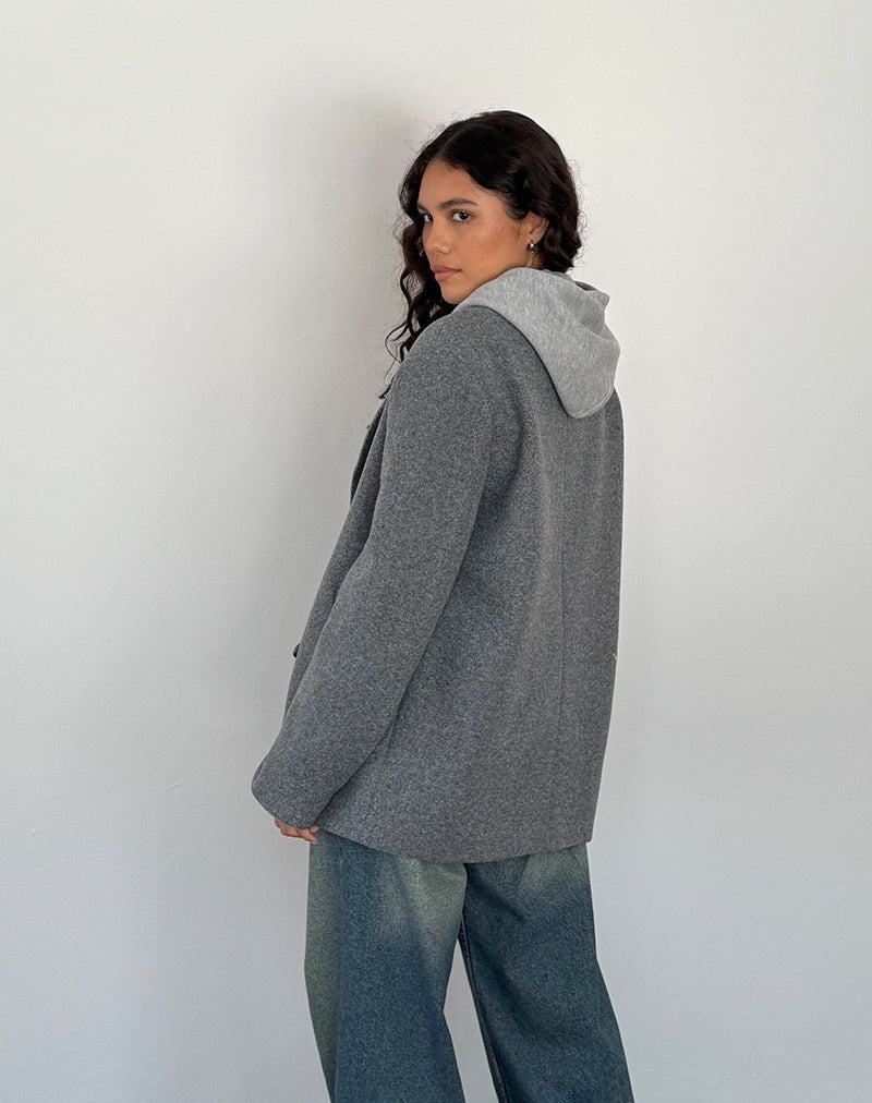 Women's Motel Rocks Binaiya Oversized Blazers Grey | VHY7937KI