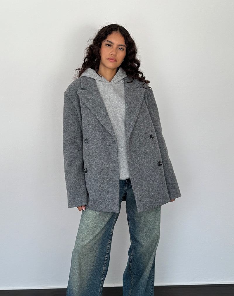 Women\'s Motel Rocks Binaiya Oversized Blazers Grey | VHY7937KI