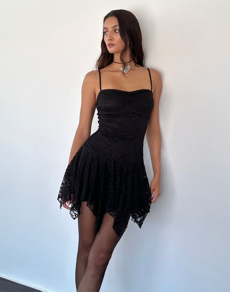 Women's Motel Rocks Brilliana Mini Dress Black | XRL2532KS