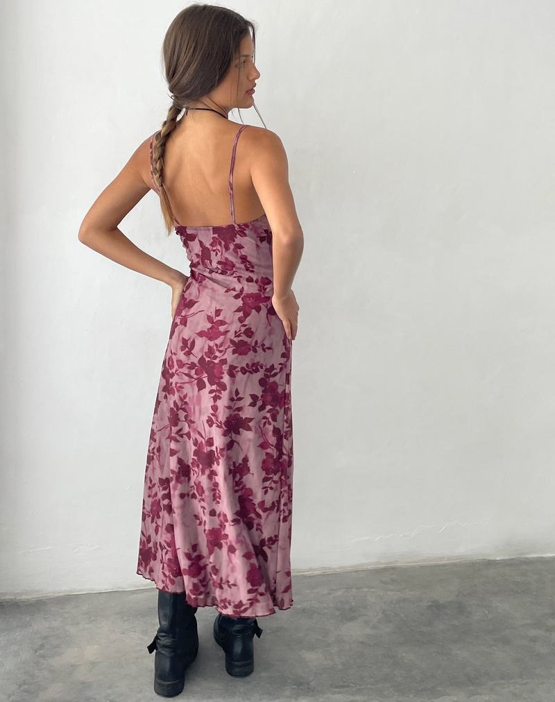 Women's Motel Rocks Coya Maxi Dress Red | SSJ5718AW