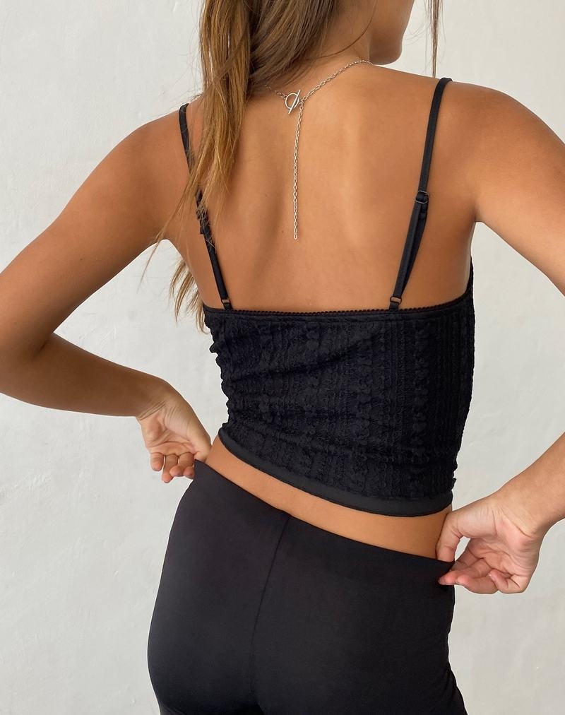 Women's Motel Rocks Deska Cami Tank Top Black | ECB2764BV