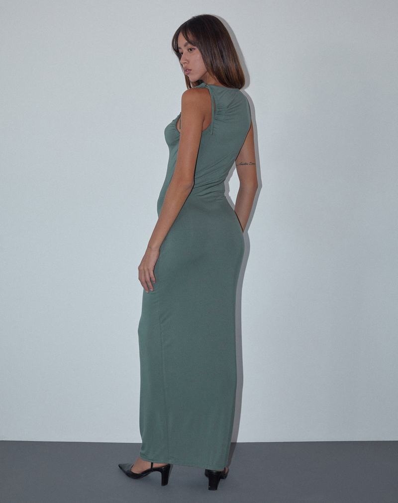 Women's Motel Rocks Elinor Maxi Dress Green | EDA146SS