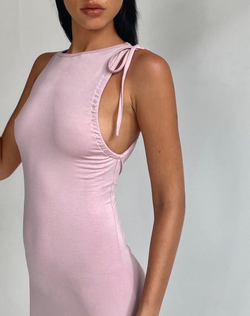 Women's Motel Rocks Elinor Maxi Dress Pink | GWU992BT