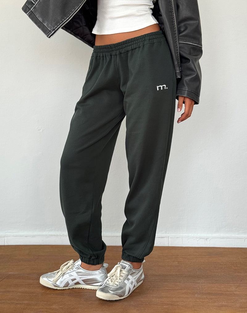 Women\'s Motel Rocks Em Joggers Green Light Grey | FEL8658GP