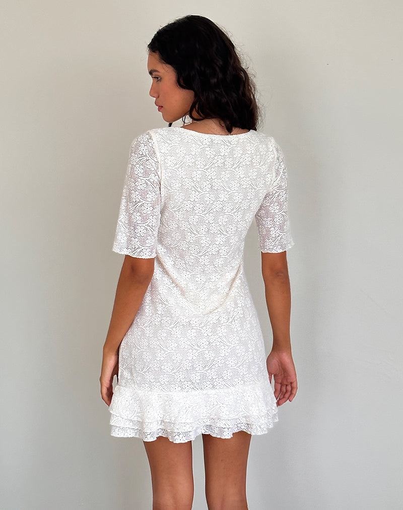 Women's Motel Rocks Fredrika Mini Dress White | VID6785BC