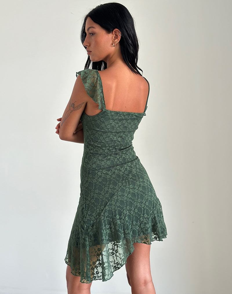 Women's Motel Rocks Jati Mini Dress Green | ROV3663AW