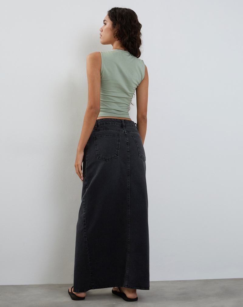 Women's Motel Rocks Jinsu Cropped Tops Green | EQI5256ZR