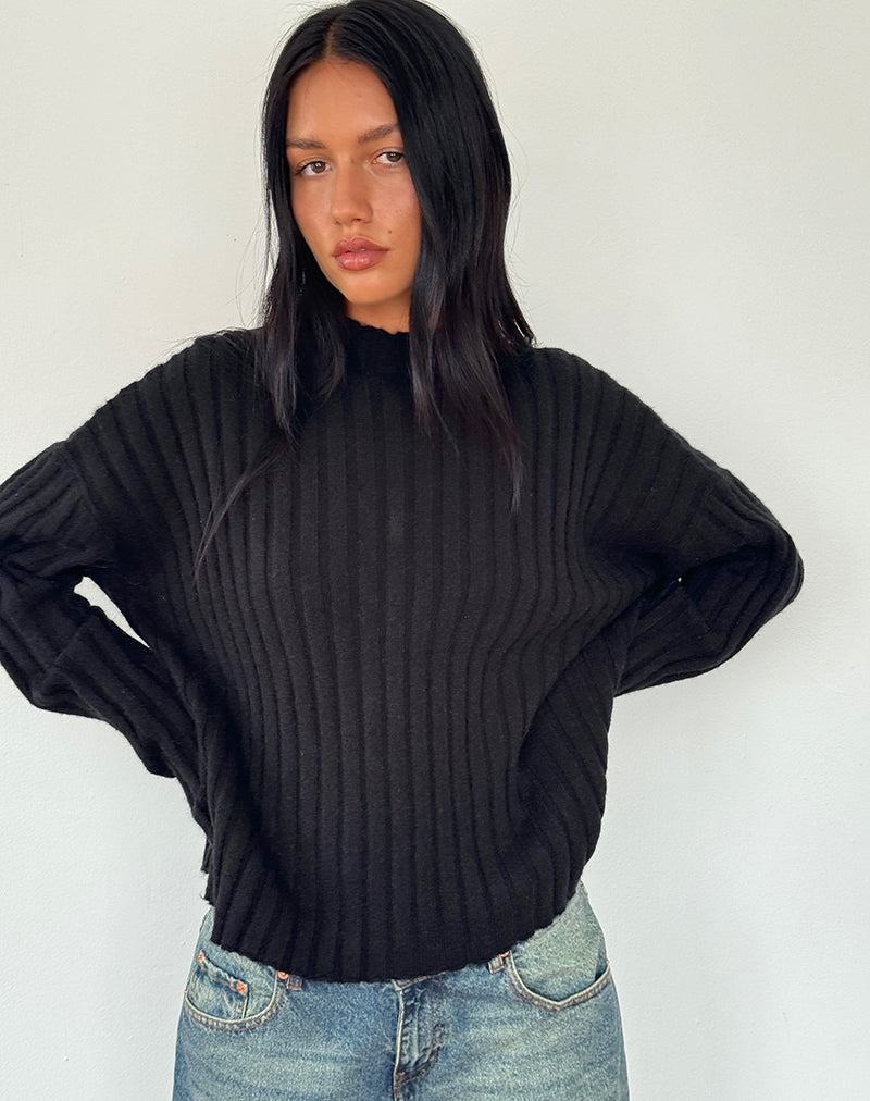 Women's Motel Rocks Judah Jumpers Black | OZZ9038MQ