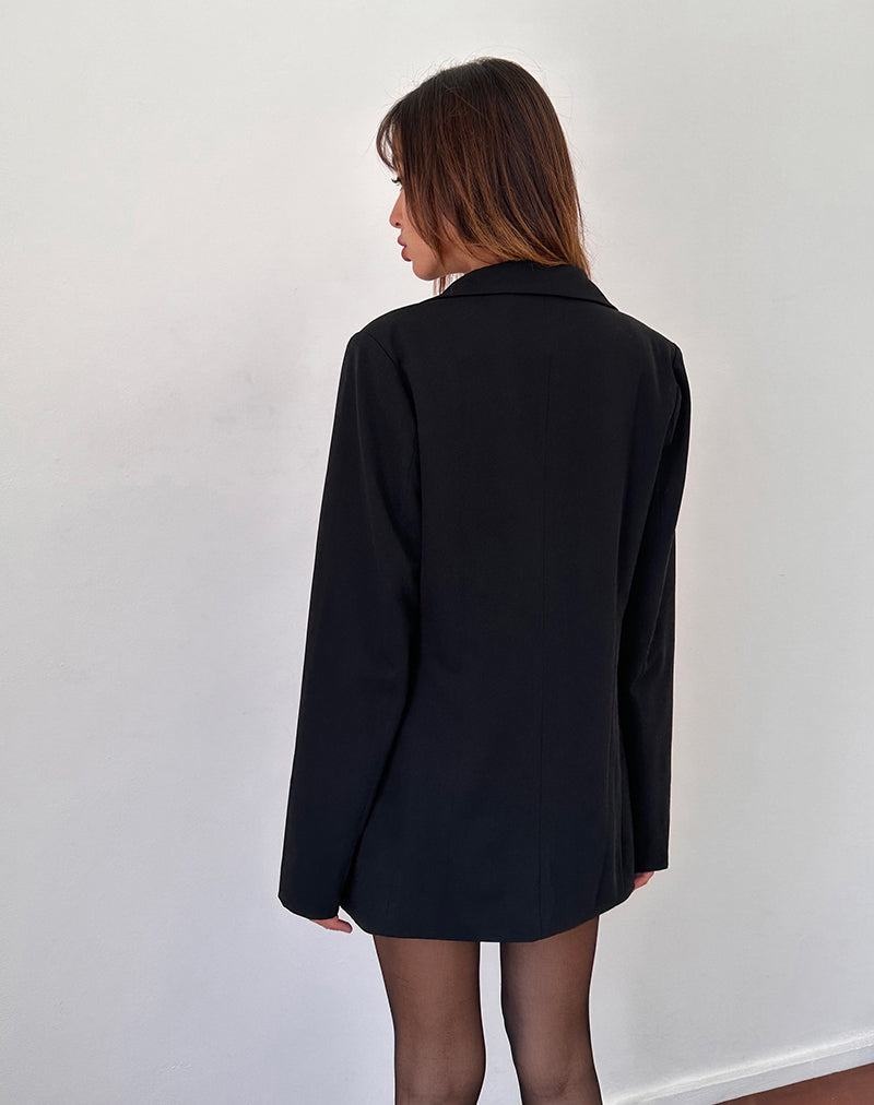 Women's Motel Rocks Malana Slim Fit Blazers Black | ZAL7341QC