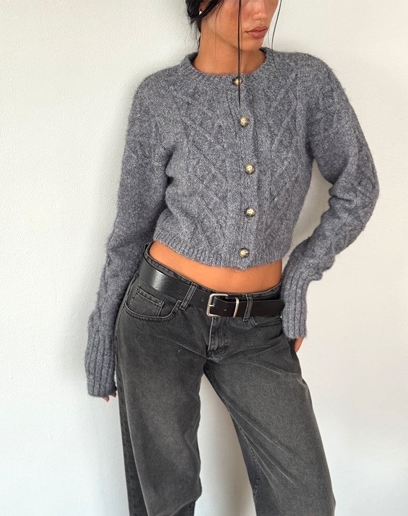 Women's Motel Rocks Rigel Cardigan Grey | XNV2661TK