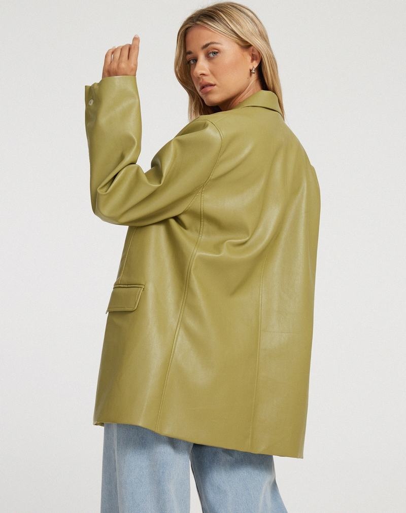 Women's Motel Rocks Saken Blazers Green | UTT3130TK