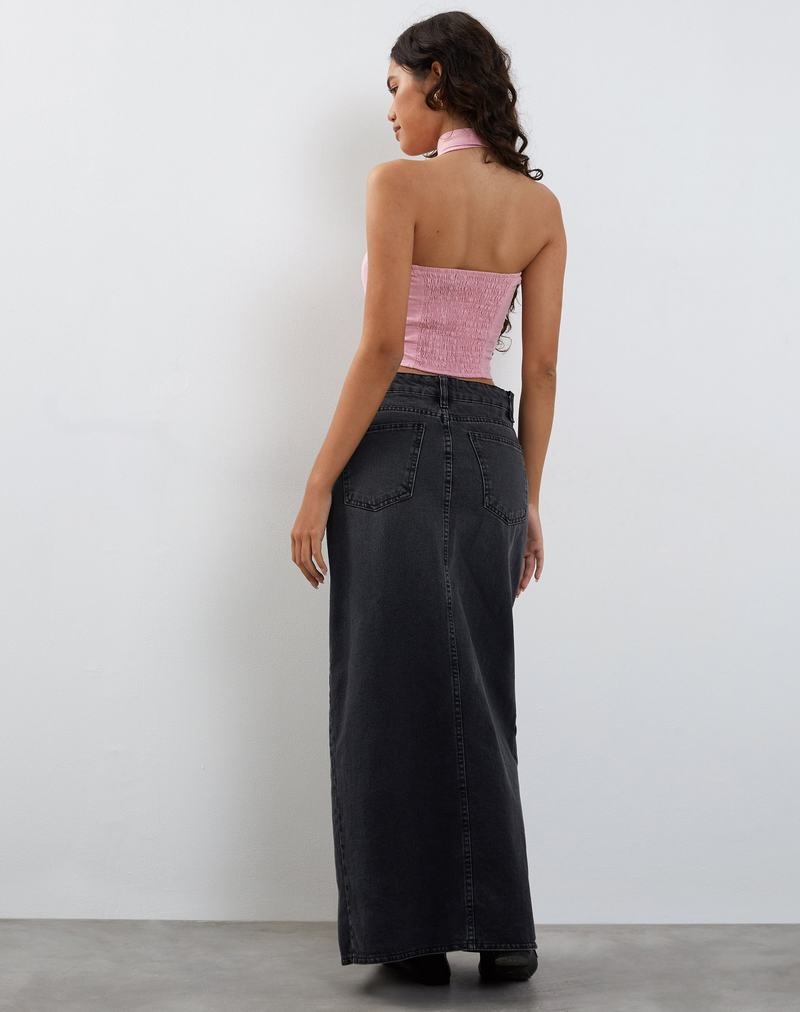 Women's Motel Rocks Shaloe And Scarf Set Cropped Tops Pink | RLA6827TT