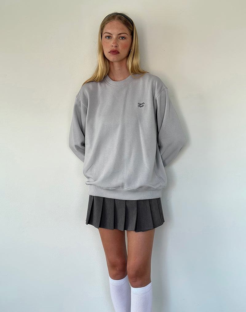 Women's Motel Rocks Tillie Sweatshirt Hoodie Grey | FOH4373BK