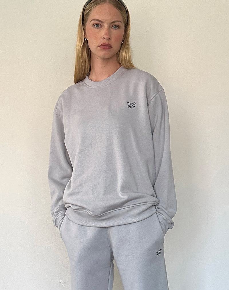 Women's Motel Rocks Tillie Sweatshirt Hoodie Grey | FOH4373BK