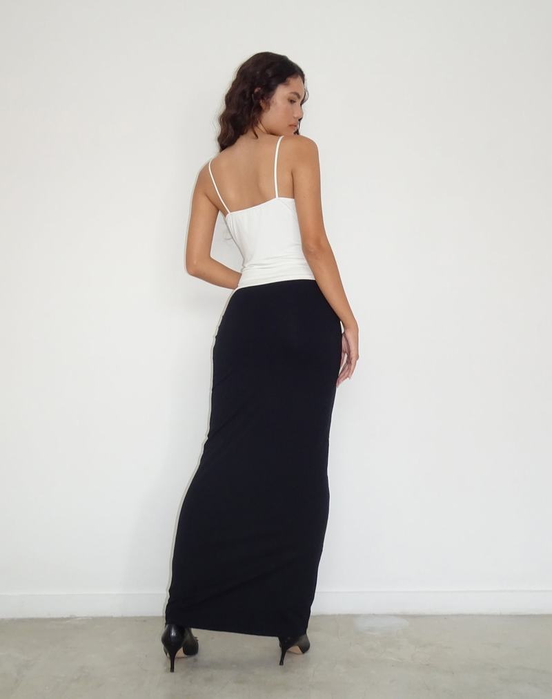 Women's Motel Rocks Tsuna Maxi Skirts Black | XXF358XK