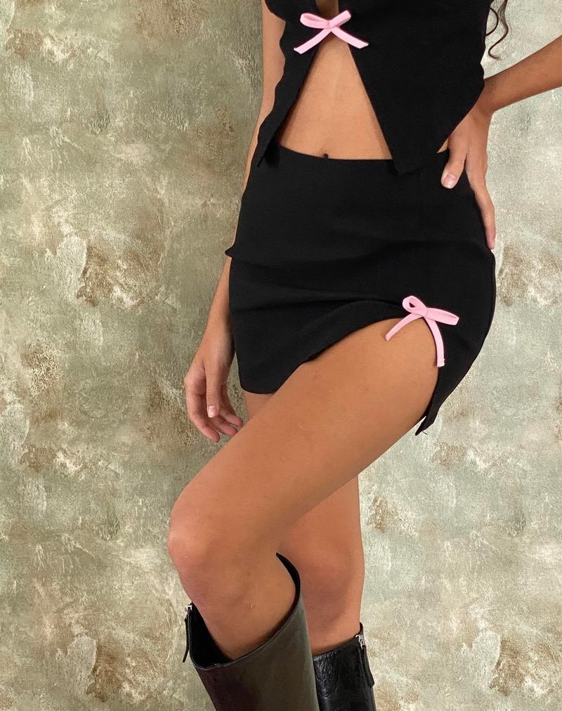 Women's Motel Rocks Wei Mini Skirts Black | LVK9174IG